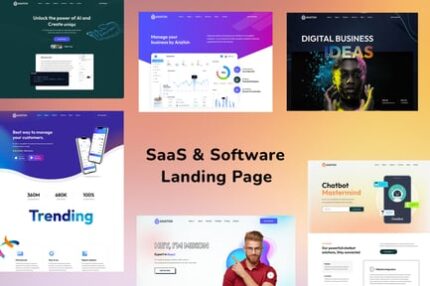 Anaton - SaaS Landing Page