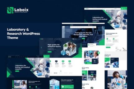 Laboix - Laboratory & Research WordPress Theme