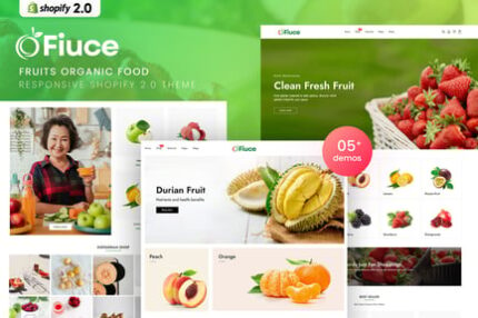 Fiuce - Fruits Organic Food Shopify 2.0 Theme