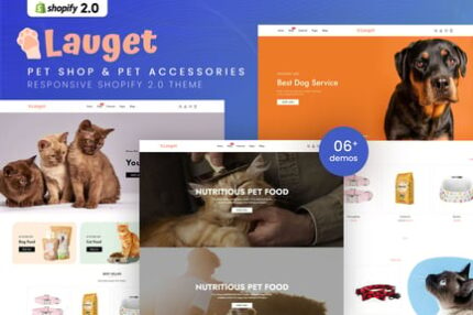 Lauget - Pet Shop & Pet Accessories Shopify Theme