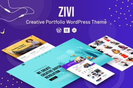 Zivi - Creative Portfolio WordPress Theme