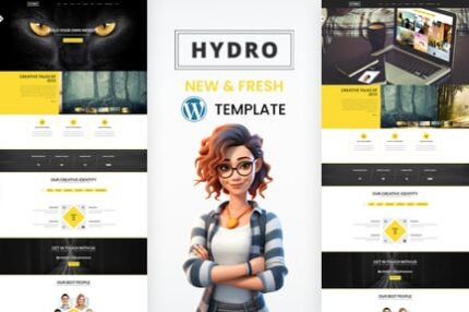 HYDRO - One Page Portfolio WordPress Theme