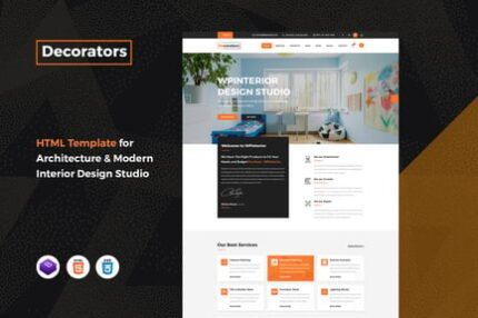 Decorators -  Architecture & Interior Template