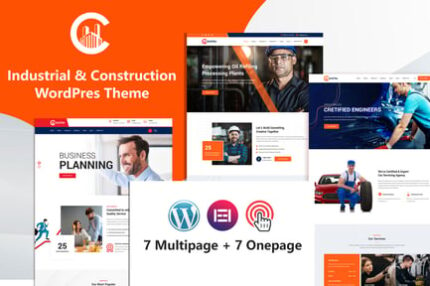 Dustra - Industrial & Construction WordPress Theme