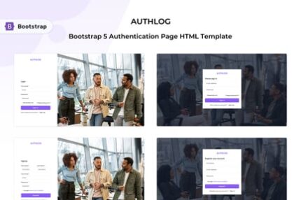 Authlog - Bootstrap 5 Authentication Template