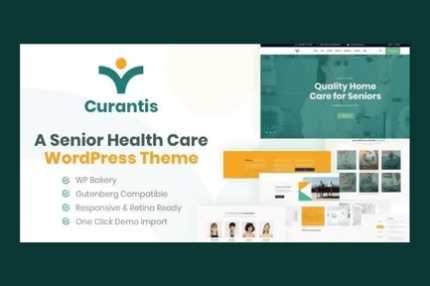 Curantis - Medical Care and Nursing WordPress