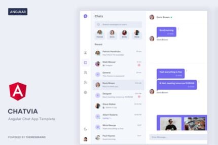 Chatvia - Angular Chat App Template