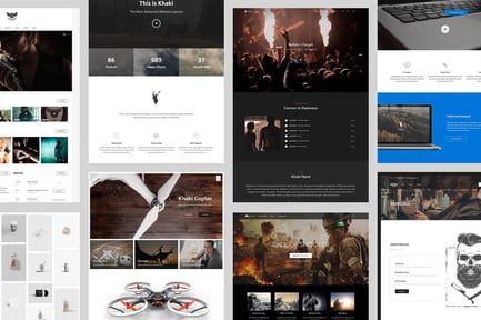 Khaki | Responsive Multi-Purpose WordPress Theme