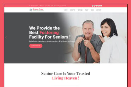 Senior Care - Elders Support HTML5 Template