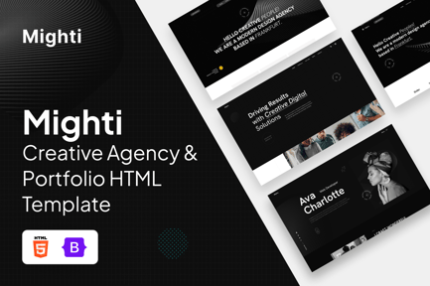 Mighty - Creative and Digital Agency HTML Template