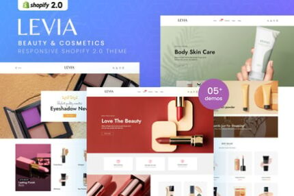 Levia - Beauty & Cosmetics Shopify 2.0 Theme