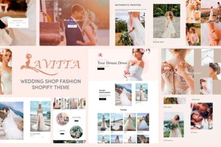 Lavitta - Wedding Shop Fashion Shopify Theme