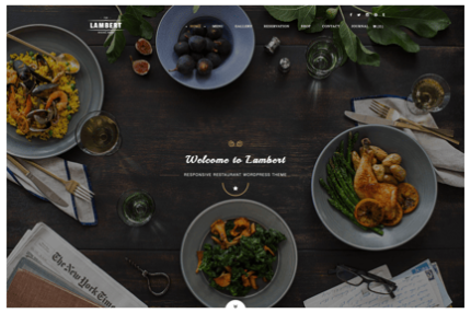 Lambert - Restaurant / Cafe / Pub WordPress Theme