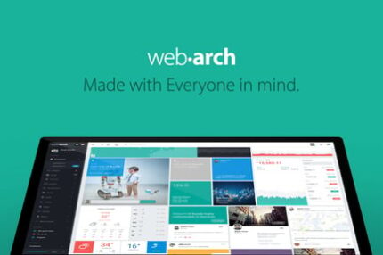 Webarch - Responsive Admin Dashboard Template