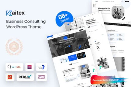 Kaitex - Business Consulting WordPress Theme