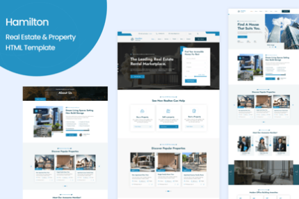 Hamilton-Real Estate & Property HTML Template