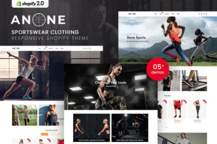 Anone - Sportswear Clothing Shopify Theme