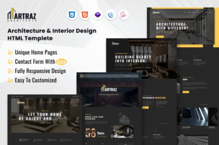 Artraz - Architecture & Interior Design HTML