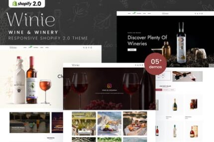 Winie - Wine & Winery Responsive Shopify 2.0 Theme