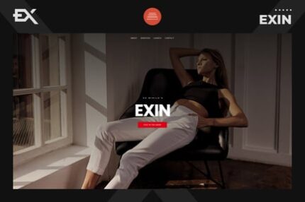 Exin - Creative Coming Soon Template