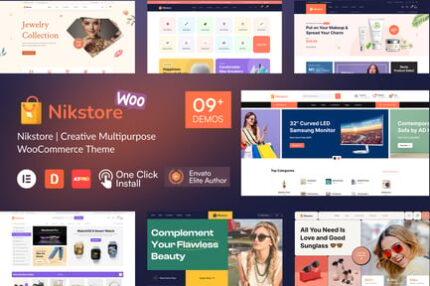 Nikstore Creative Multipurpose WooCommerce Theme