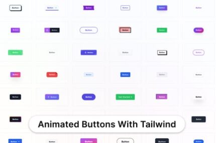 TechButton - Tailwind CSS 3 Button HTML Template