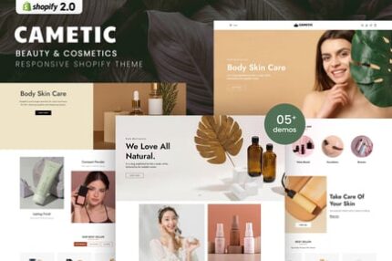 Cametic - Beauty & Cosmetics Shopify 2.0 Theme