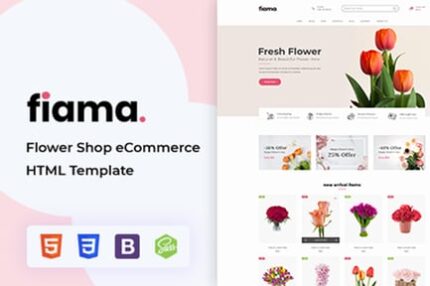 Fiama - Flower & Florist Shop Bootstrap Template