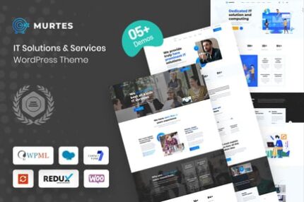 Murtes - IT Solutions Services WordPress Theme