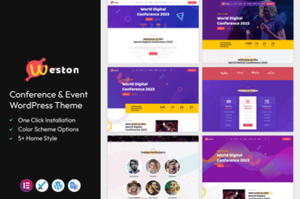 Weston - Conference & Event WordPress Theme