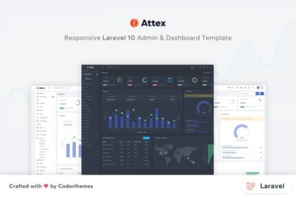 Attex - Laravel 10 Admin & Dashboard Template