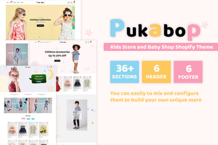 Pukabop - Kids Store and Baby Shop Shopify Theme