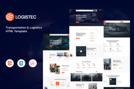 Logistec - Transportation & Logistics HTML5