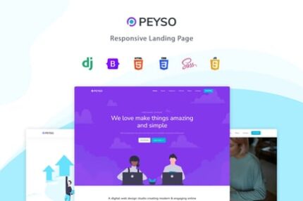 Peyso- Django Landing Page Template