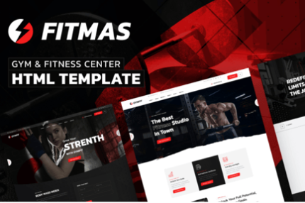 Fitmas - Gym & Fitness Center HTML Template