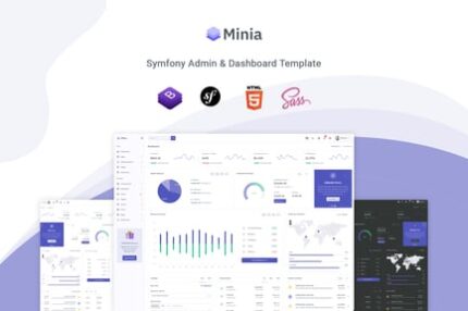 Minia - Symfony Admin & Dashboard Template