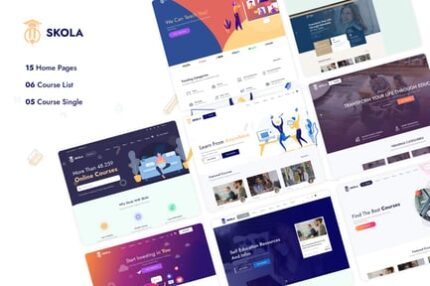 Skola - LMS Online Courses WordPress Theme