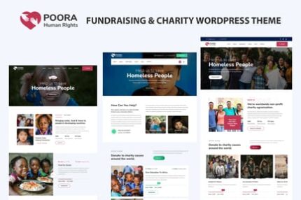 Poora - Fundraising & Charity WordPress Theme