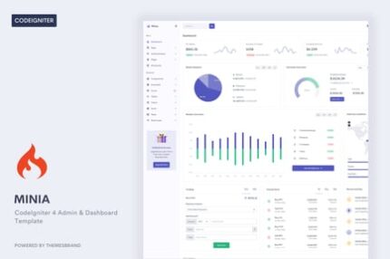 Minia - CodeIgniter 4 Admin & Dashboard Template