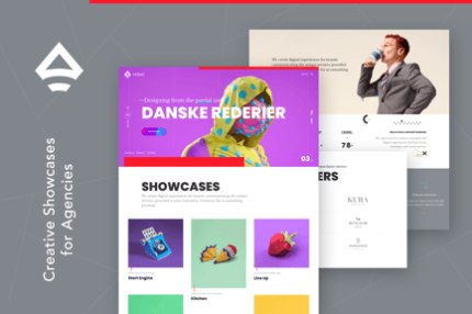 Verno | Creative Showcases for Agencies Theme