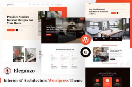 Eleganzo | Interior & Architecture WordPress Theme