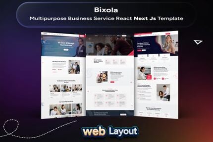 Bixola - Business Service React Next Template