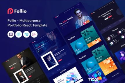 Follio - Multipurpose Portfolio React Template