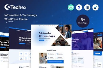 Techex - IT Solutions & Technology WordPress Theme