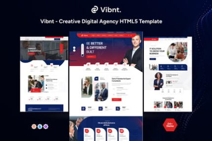 Vibnt - Creative Digital Agency HTML5 Template