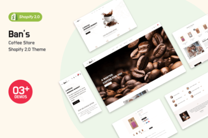 Bans - Coffee Store Shopify 2.0 Theme