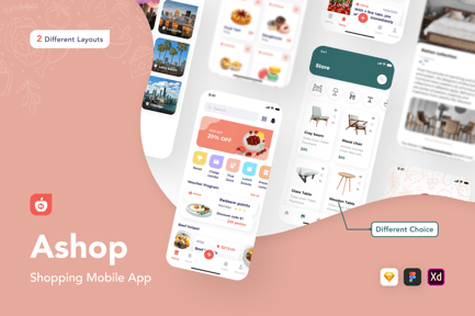 Ashop - Shopping Mobile App