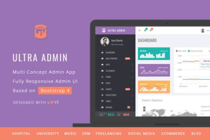 Ultra - Multi Purpose Admin Theme