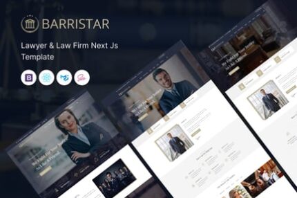 Barristar - Next Js Attorney Template