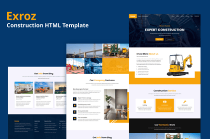 Exroz - Construction Template